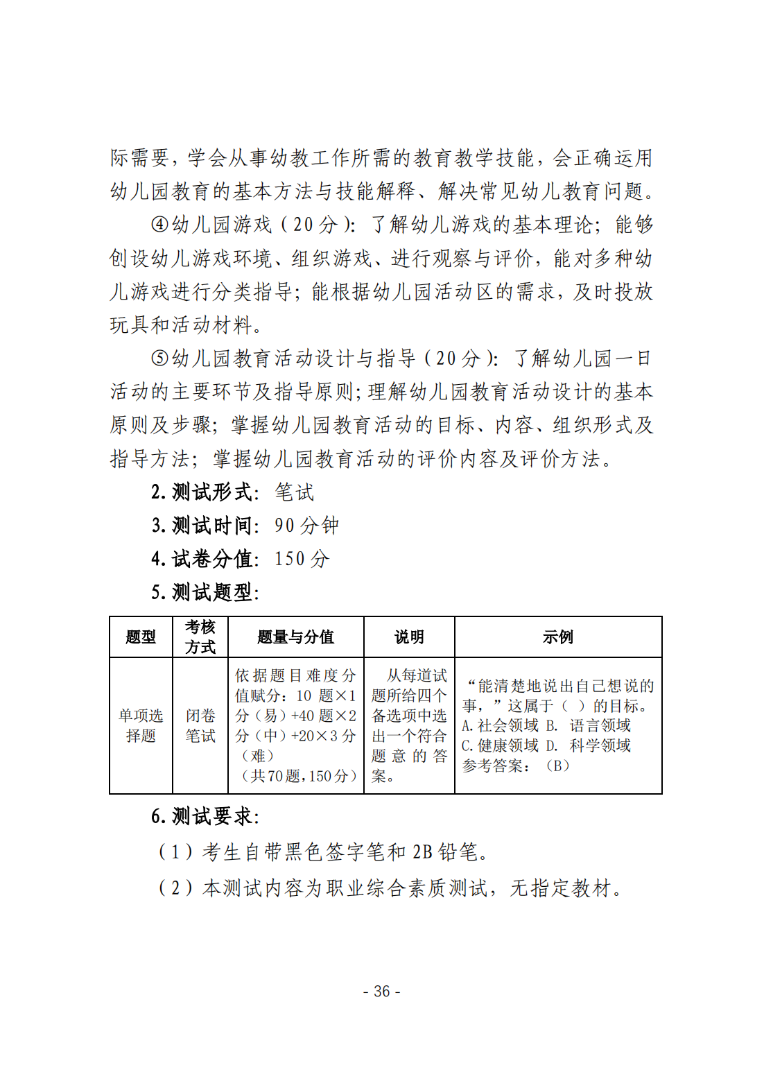 黄山职业技术学院－2024年分类考试招生职业技能考试大纲