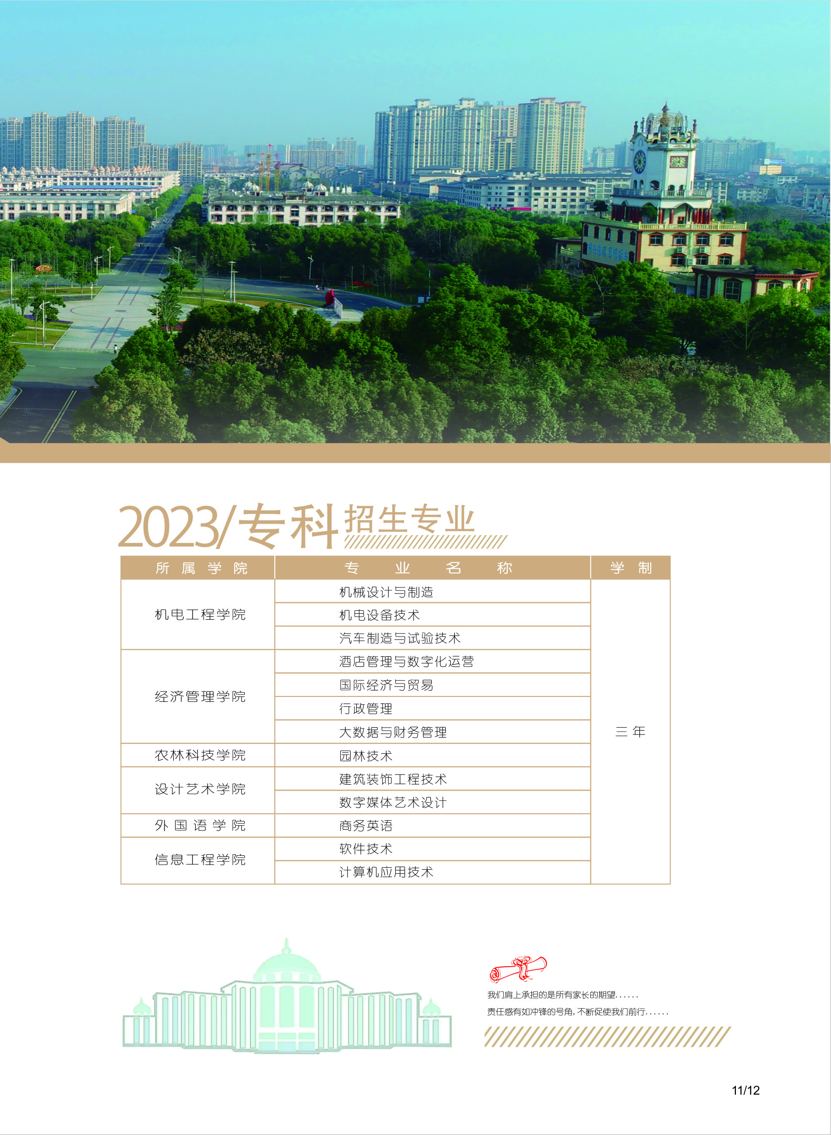 湖南应用技术学院2023招生简章