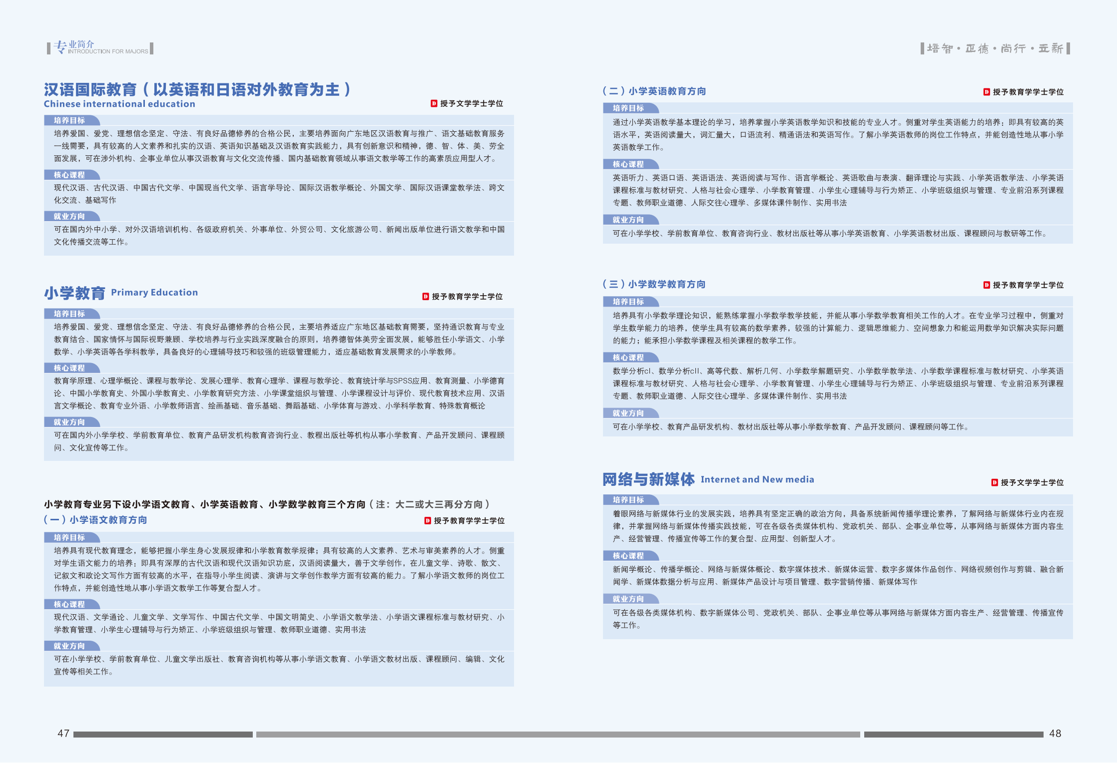 广东培正学院2023年招生简章