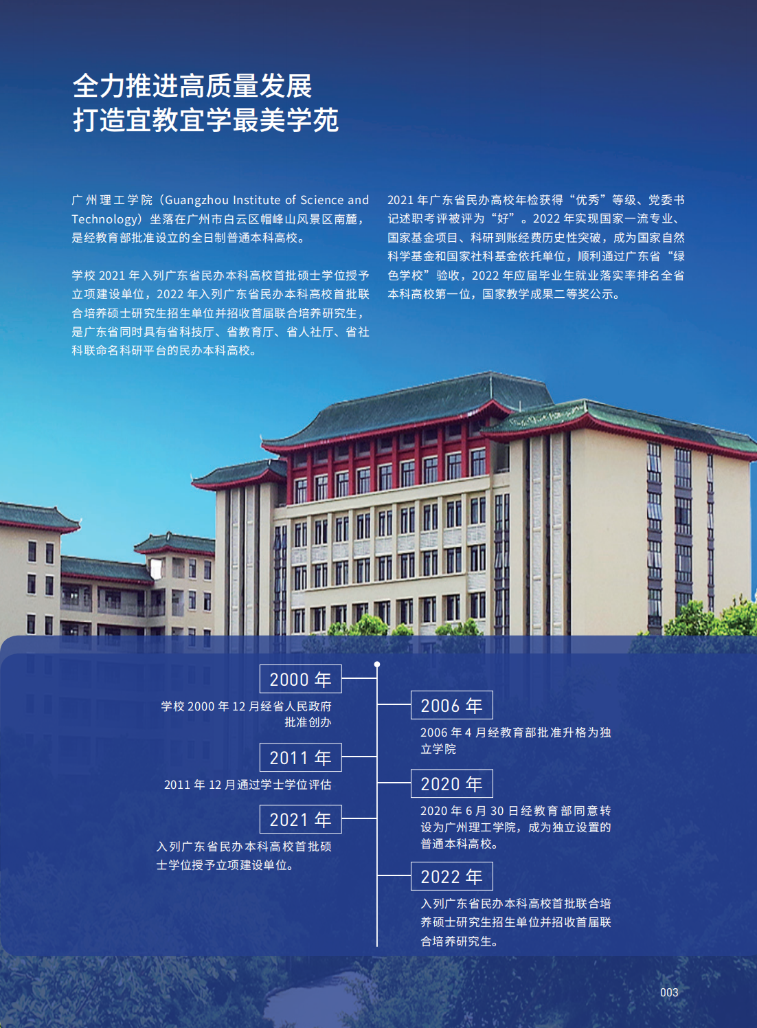 2023年广州理工学院普高招生简章（最终版）