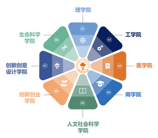 南方科技大学－院系设置
