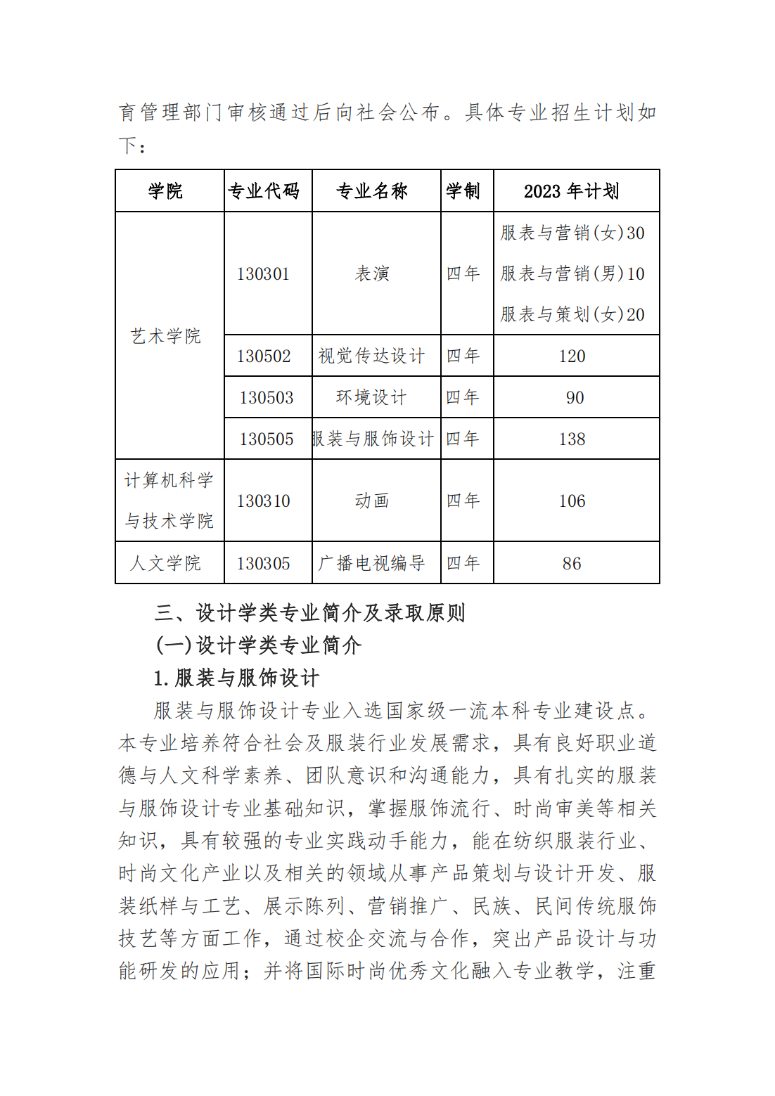 天津工业大学2023年艺术类专业招生简章