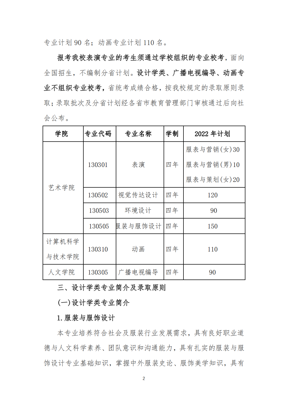 天津工业大学2022年艺术类专业招生简章