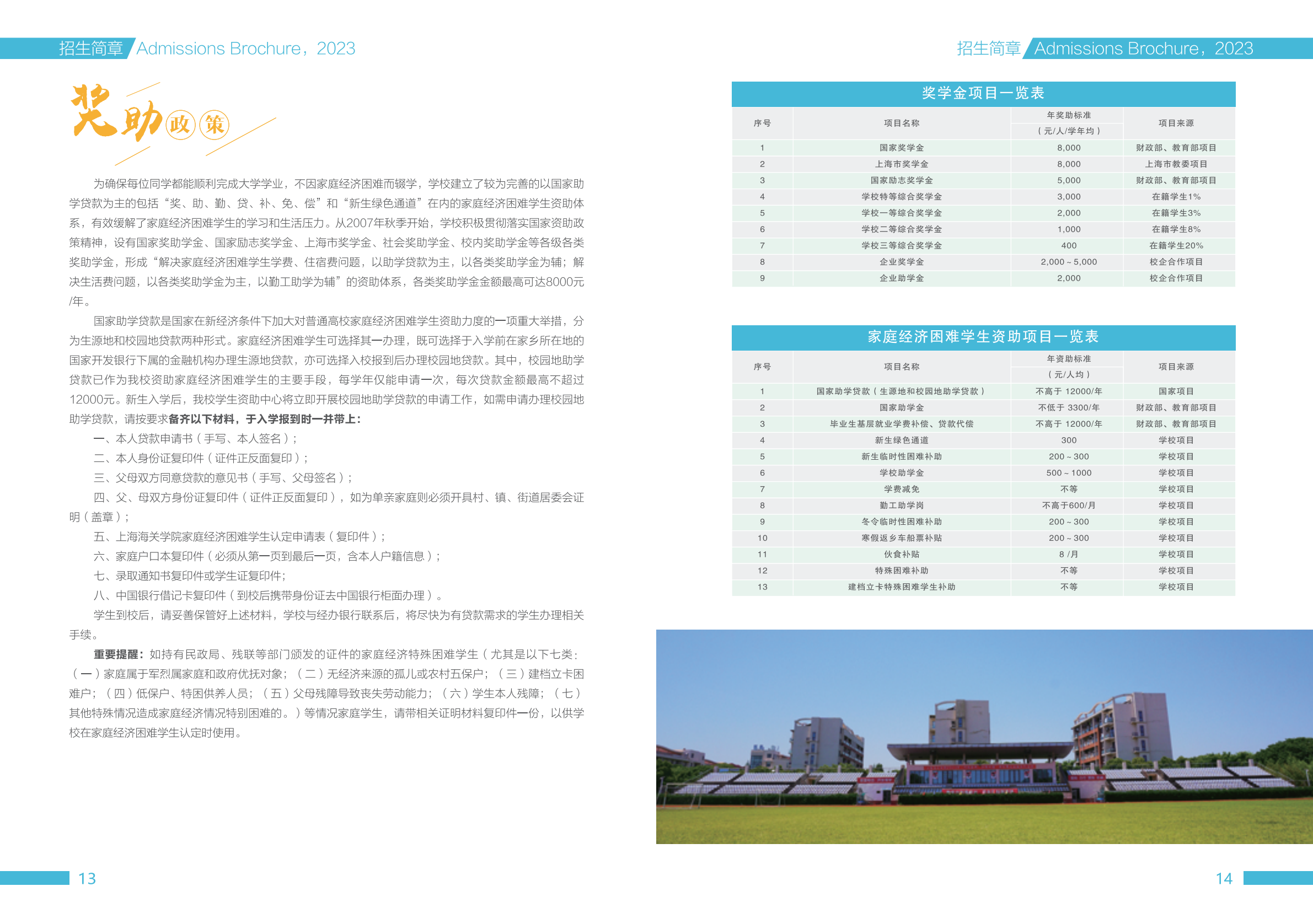 上海海关学院2023年招生简章